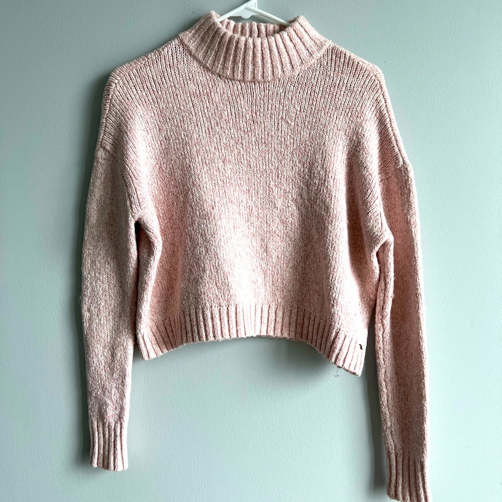 American Eagle sweater, light pink. Size S